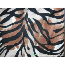 Zebra-Muster gedruckt Polyester samt Stoff